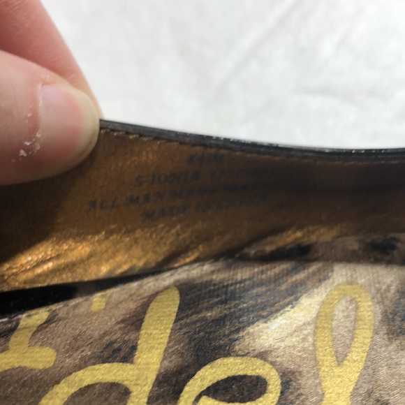 Sam Edelman black patent pointy flats size 8.5 - Picture 8 of 8